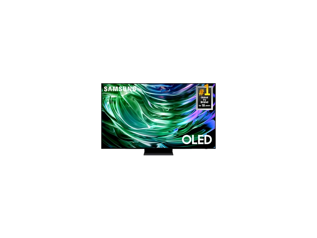 SAMSUNG Smart TV Classe S90D OLED 4K de 55 polegadas, preto grafite