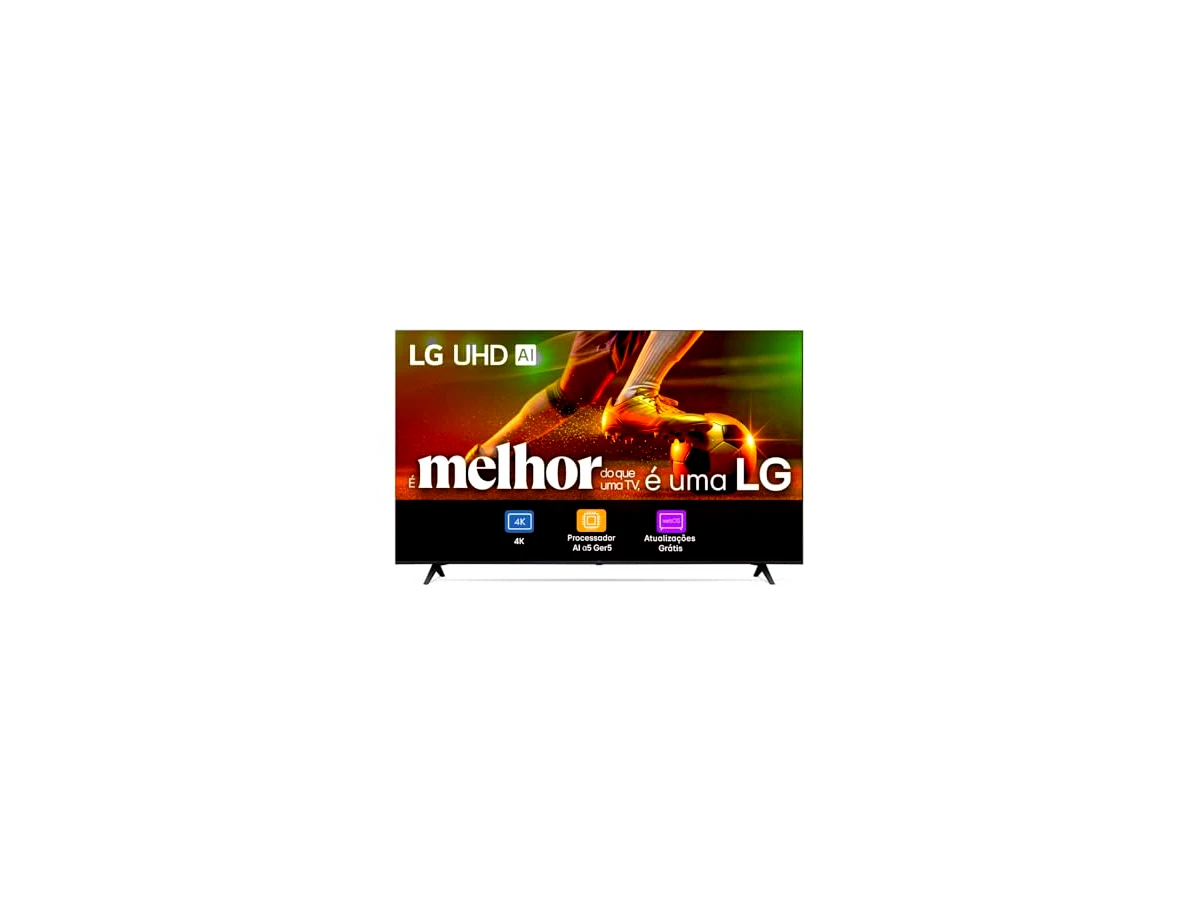 2022 Smart TV LG 60" 4K UHD 60UQ8050 WiFi Bluetooth HDR Nvidia GEFORCE NOW ThinQAI Smart Magic Google Alexa