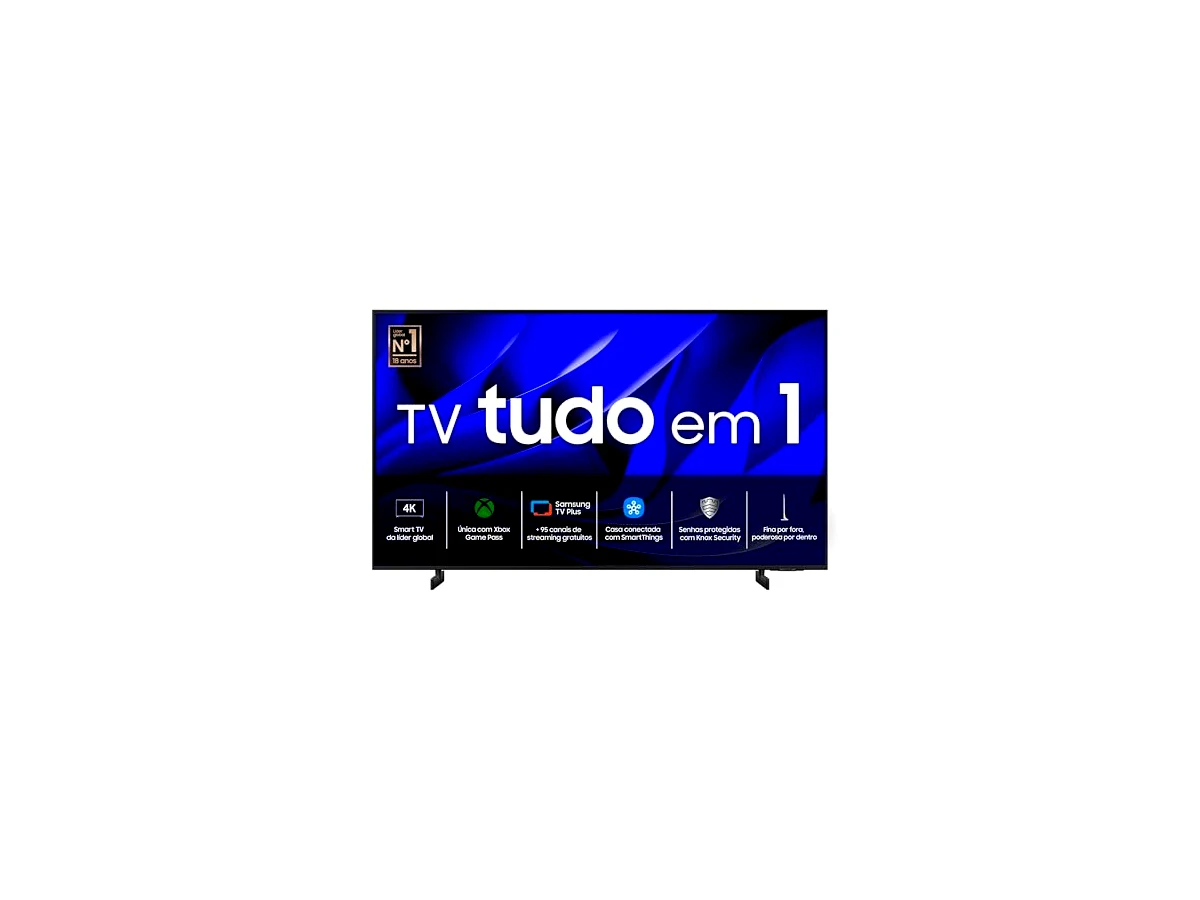 Samsung Smart TV 55" Crystal UHD 4K 55DU8000 - Painel Dynamic Crystal Color, Gaming Hub
