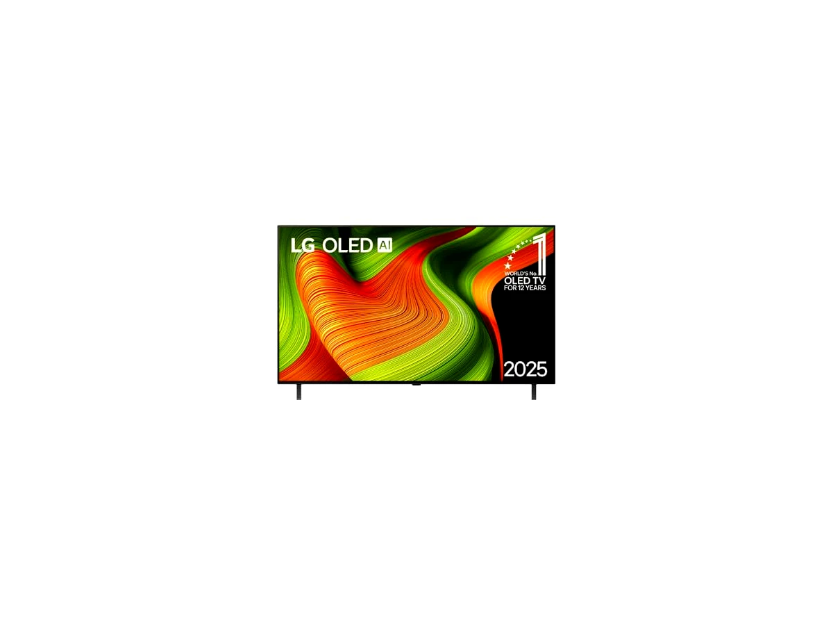 Smart TV 4K 55" LG OLED Processador α8 AI Ger2 Painel 120Hz Slim Design G-Sync FreeSync Dolby Vision Dolby Atmos WebOS 25 - OLED55B5PSA