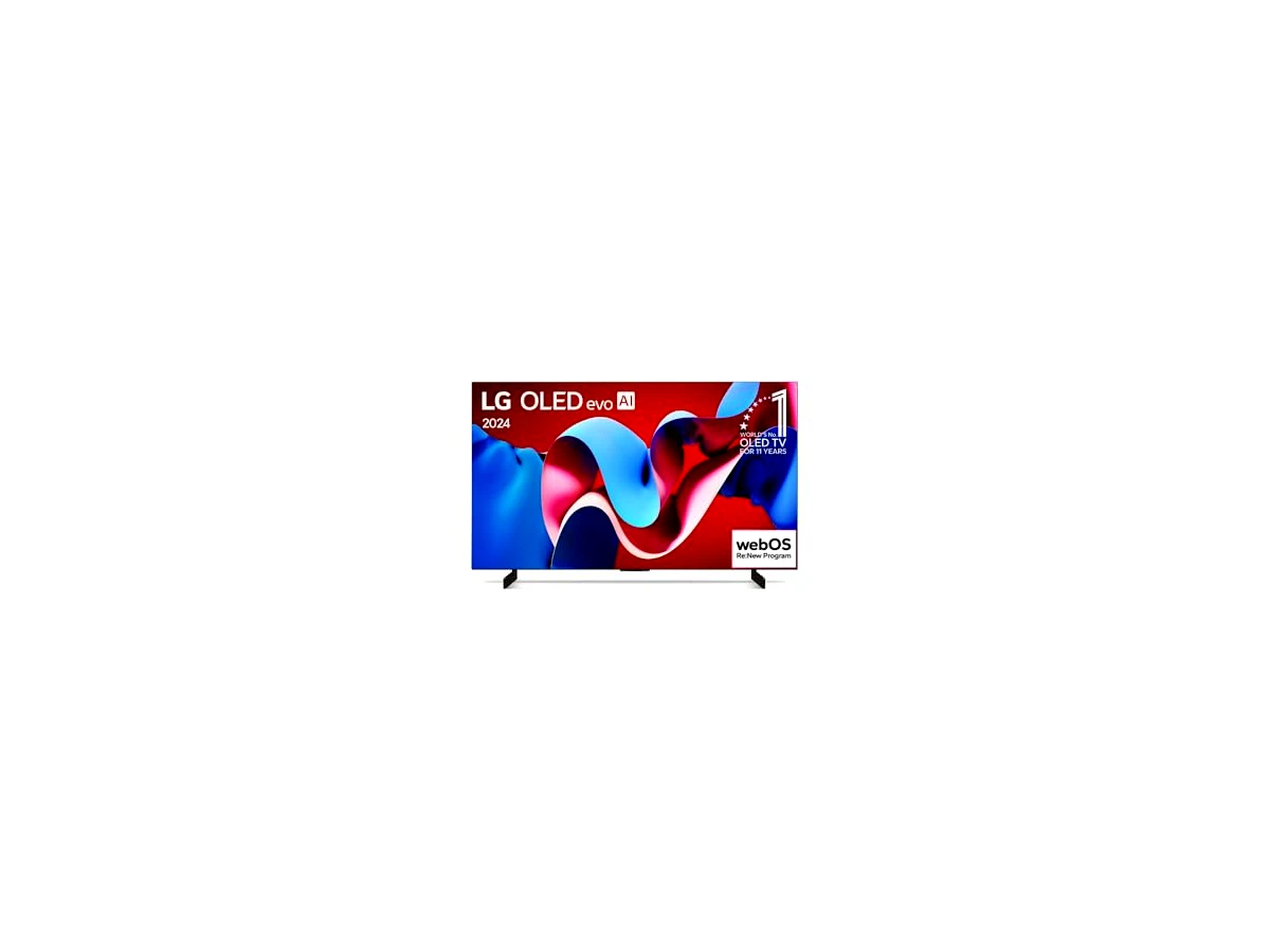 Smart TV 4K 42" LG OLED evo Gaming TV OLED42C4 Processador α9 Ger7 AI Painel 144Hz Design Ultra Slim Dolby Vision Dolby Atmos G-Sync FreeSync
