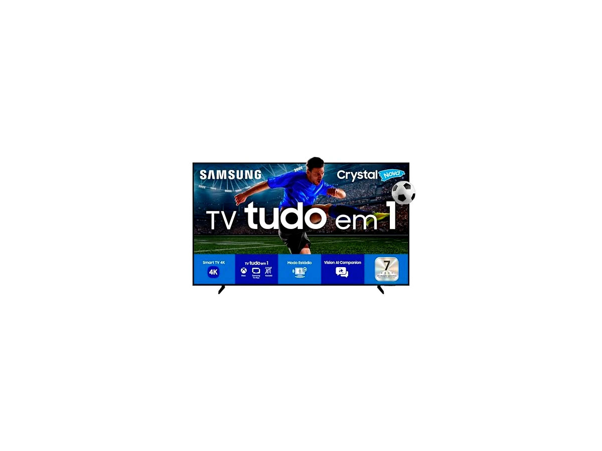 Samsung Smart TV 75" Crystal UHD 4K U8100F 2025
